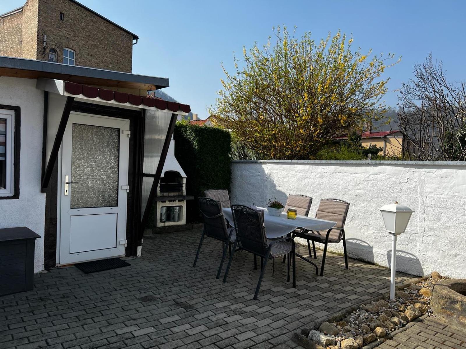 Christels Ferienwohnung 1 In Thale Mit Sonnenterrasse Und Grill Exteriér fotografie